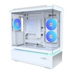Montech TG7 White RGB Mid Tower Tempered Glass PC Case