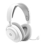 Steelseries Arctis Nova 7 Gen 2 White Over-Ear Wireless Gaming Headphones