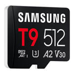 Samsung T9 512GB A2 V30 microSDXC UHS-I SD Card