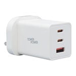 Tower Power 65W USB PD Wall Charger UK