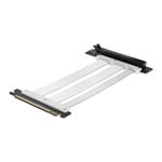CORSAIR Premium PCIe 5.0 x16 White 175mm GPU Riser Cable