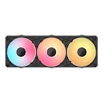 CORSAIR iCUE LINK RX360 II Unified Frame RGB Black PWM Fan w/ Hub