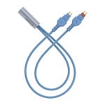 Dekoni Ensemble Y-Split HD600 Plugs Cloth Cable