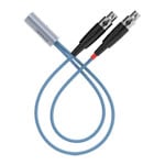 Dekoni Ensemble Y-Split Mini XLR Plugs Cloth Cable