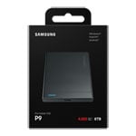Samsung P9 8TB USB4 Black Portable External SSD