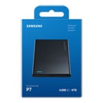 Samsung P7 8TB USB4 Black Portable External SSD