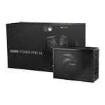 be quiet! Dark Power Pro 14 IO 1300W Full Modular 80+ Titanium ATX 3.1 Black Power Supply