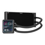 CORSAIR NAUTILUS II 240 RS LCD Black All in One Liquid CPU Cooler