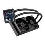 CORSAIR NAUTILUS II 240 RS LCD Black All in One Liquid CPU Cooler