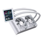 CORSAIR NAUTILUS II 240 RS LCD White All in One Liquid CPU Cooler