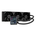 CORSAIR NAUTILUS II 360 RS LCD Black All in One Liquid CPU Cooler