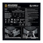 Refurbished Lian Li RS 1200W Fully Modular 80+ Gold ATX 3.1 Black PSU / Power Supply with Hub