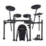 Roland VQD106 V-Drums Quiet Design Electronic Pads Kit and V31 Drum Module Bundle