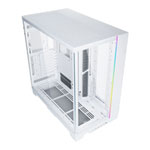 Refurbished Lian Li O11 Dynamic EVO XL, White Full Tower Tempered Glass Dual Chamber PC Gaming Case