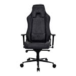 Arozzi Vernazza Soft Fabric Black Adjustable Gaming Chair