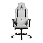 Arozzi Vernazza Supersoft Grey Fabric Adjustable Gaming Chair