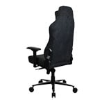 Arozzi Vernazza Supersoft Black Fabric Adjustable Gaming Chair