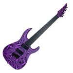 Legator Ninja 7-string, Multiscale, Purple Ink