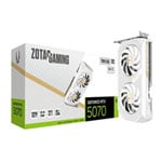 ZOTAC NVIDIA GeForce RTX 5070 Twin Edge OC White Edition 12GB Blackwell Graphics Card