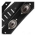 Richter Motörhead Concho Black / Old Silver Guitar Strap