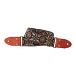 ISUZI GT-57 Suede Pattern Guitar Strap