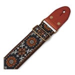 ISUZI GT-57 Suede Pattern Guitar Strap
