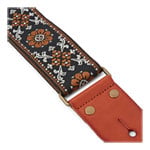 ISUZI GT-57 Suede Pattern Guitar Strap