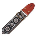 ISUZI GT-56 Suede Pattern Guitar Strap