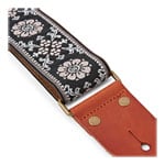 ISUZI GT-56 Suede Pattern Guitar Strap