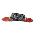 ISUZI GT-55 Suede Pattern Guitar Strap