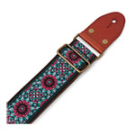 ISUZI GT-55 Suede Pattern Guitar Strap