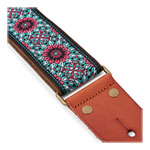ISUZI GT-55 Suede Pattern Guitar Strap