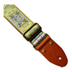 ISUZI GT-53 Suede Pattern Guitar Strap