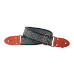 ISUZI GT-52 Suede Pattern Guitar Strap
