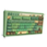 8BitDo Retro 76 Wireless US Tenkeyless RGB Forest Wonder Mechanical Gaming Keyboard