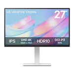 Open Box LG 27" 27US550-W 4K UHD UltraFine IPS HDR10 Monitor