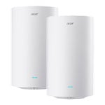 Acer Connect Ovia T520 Wi-Fi 7 Tri Band Mesh Router 2 Pack