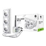 ASRock Steel Legend 360 LCD White All in One Liquid CPU Cooler
