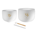 Meinl 2-piece TCM Crystal Singing Bowl Set - Yin & Yang