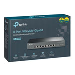 Open Box TP-LINK TL-SX1008 8-Port 10G Unmanaged Desktop Switch