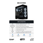 3XS Lucid RTX, 16GB ASUS RTX 5080, AMD Ryzen 7 9850X3D, 32GB DDR5, 2TB M.2 SSD, SCAN Gaming PC