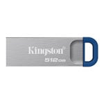 Kingston DataTraveler Kyson Silver 512GB USB 3.2 Gen 1 Flash Drive