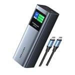 Vention 140W 27000mAh Power Bank w/ TFT info Display Grey