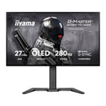 Open Box iiyama G-MASTER TITAN FALCON 27" 2K 280Hz G-SYNC HDR WOLED KVM Gaming Monitor, Speakers