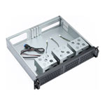 Open Box Codegen 2U Rackmount 405mm Deep 3 x 80mm HDB PWM Black Fans Included