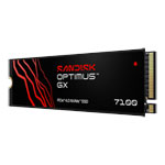 SanDisk Optimus GX 7100 500GB M.2 (2280) PCIe Gen 4 NVMe SSD / Solid State Drive