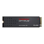 SANDISK OPTIMUS 5100 500GB M.2 (2280) PCIe Gen 4 NVMe SSD / Solid State Drive