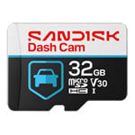 SanDisk Dash Cam Card 32GB V30 microSDHC UHS-I SD Card
