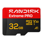 SanDisk Extreme PRO 32GB A1 V30 microSDXC UHS-I SD Card