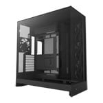 NZXT H9 Flow Tempered Glass Dual Chamber Mid Tower with 3x F140Q Fans